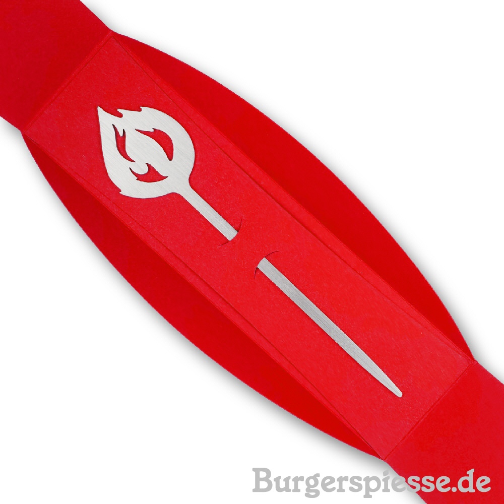 Burgerspieß 203 Flamme in Einzelgeschenkverpackung